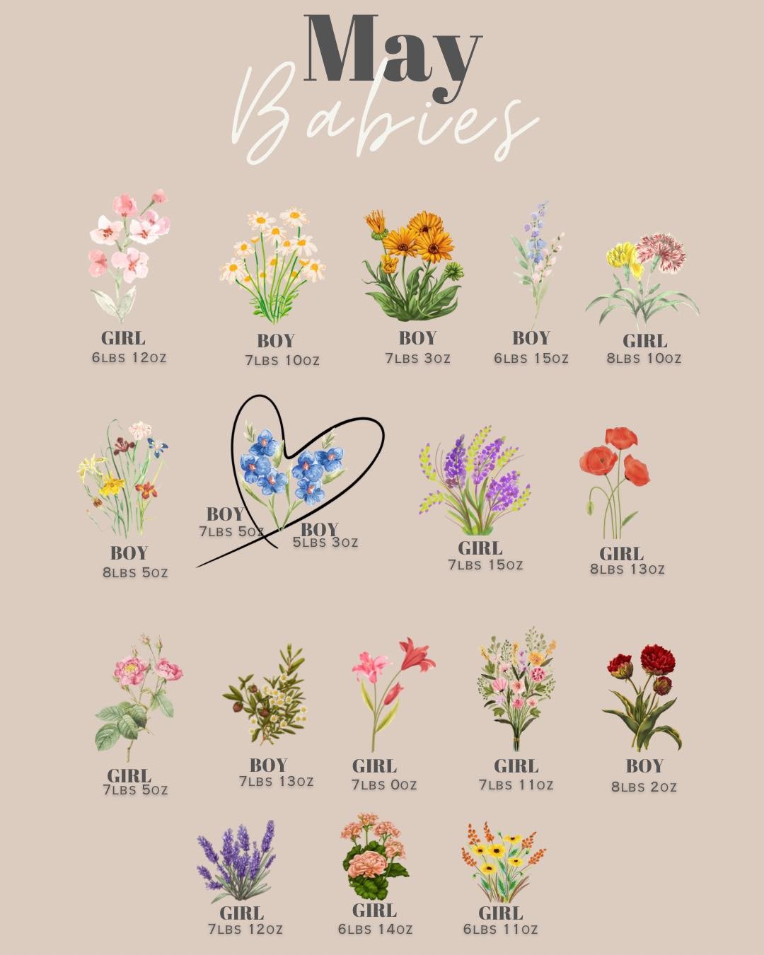 …those May flowers though!